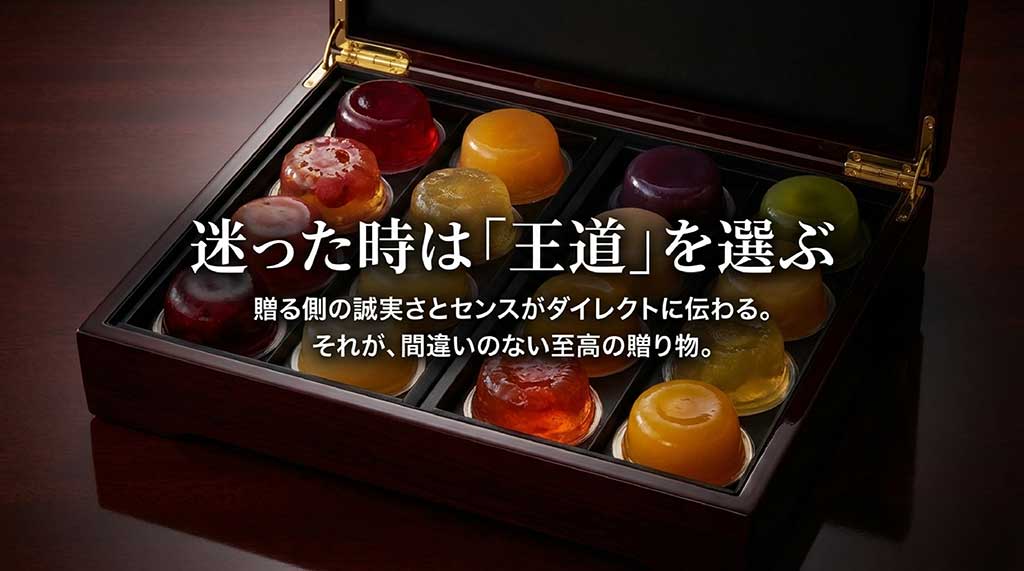 贈り主の誠実さとセンスが伝わる、間違いのない至高の贈り物としての結論