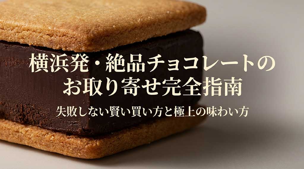 横浜発のチョコレート専門店バニラビーンズの失敗しないお取り寄せガイド表紙