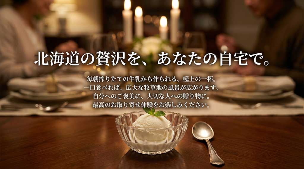 搾りたて牛乳から作られるアイスで北海道の風景を感じる、まとめのメッセージ