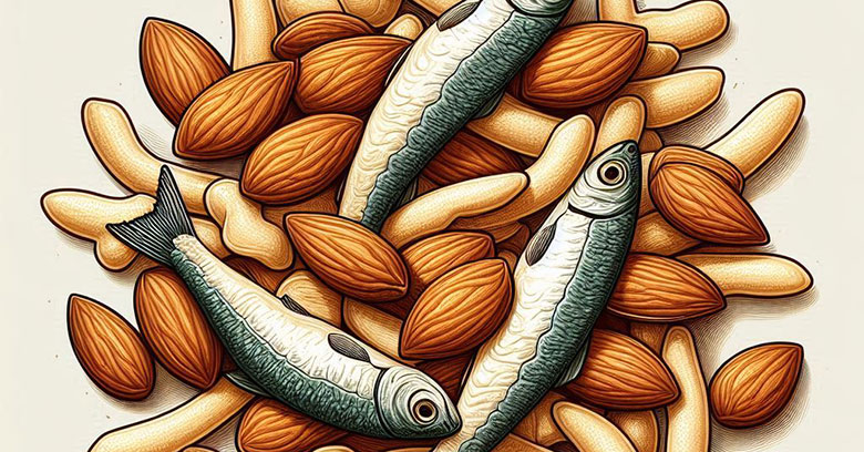 海と太陽･アーモンド小魚を通販お取り寄せ