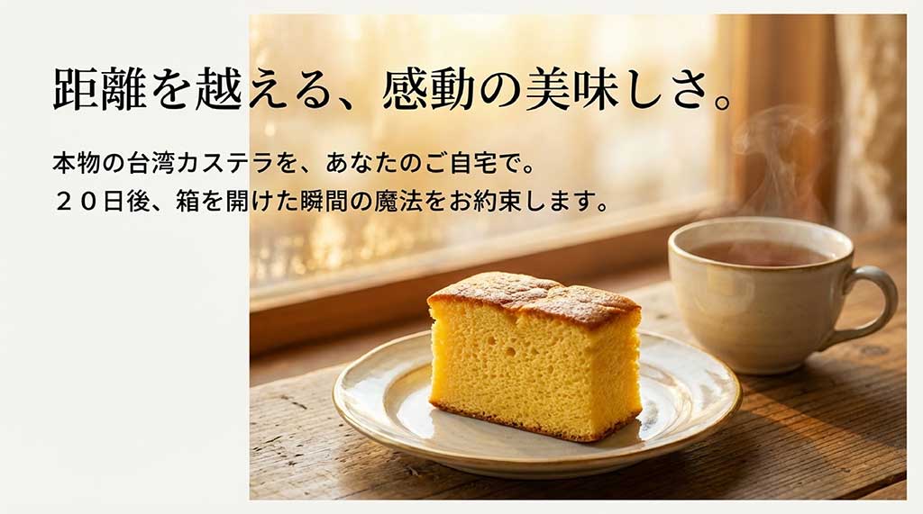 自宅で本物の味を体験できる、黄兎のブランドメッセージ