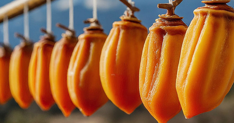 長野県産市田柿の干し柿･極を通販お取り寄せ