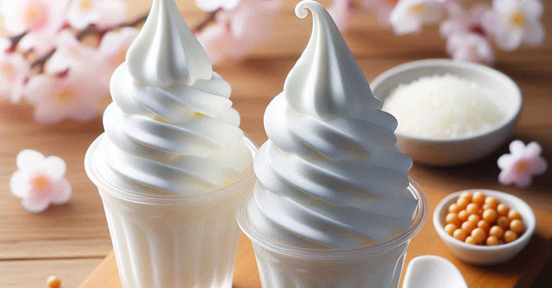 横浜大飯店･杏仁ソフトクリームを通販お取り寄せ